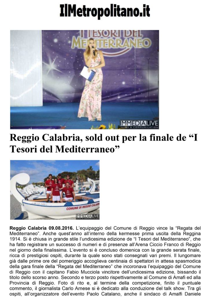 Rassegna Stampa 2016