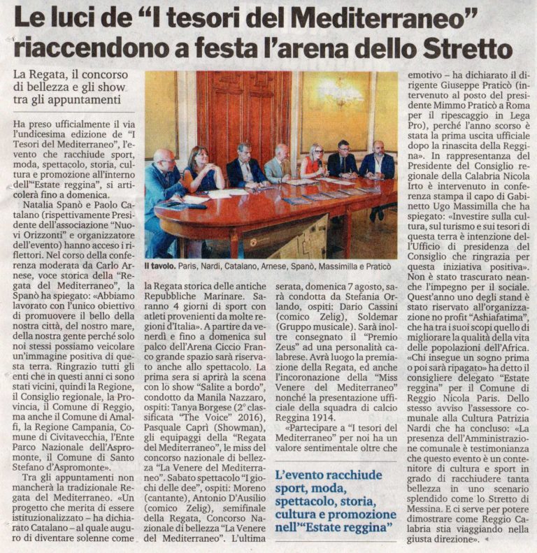 Rassegna Stampa 2016