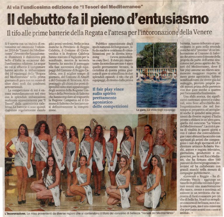 Rassegna Stampa 2016
