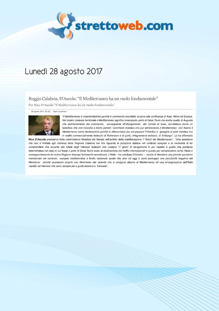 Rassegna Stampa 2017