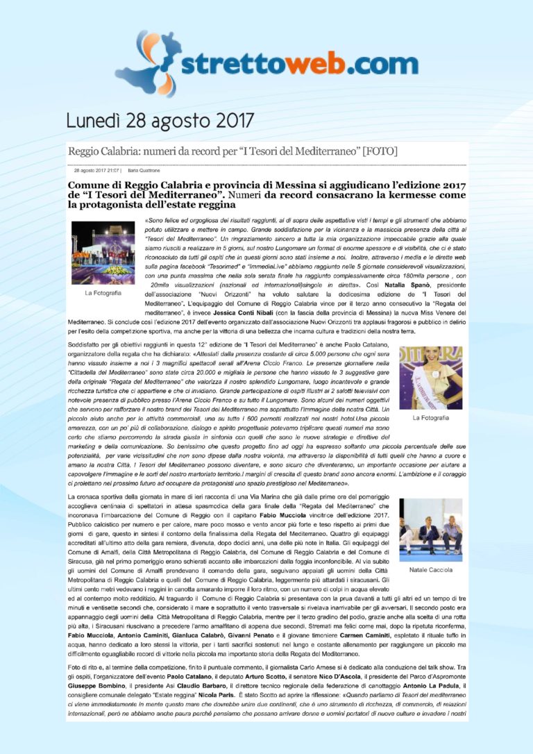 Rassegna Stampa 2017