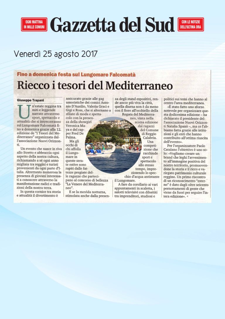 Rassegna Stampa 2017