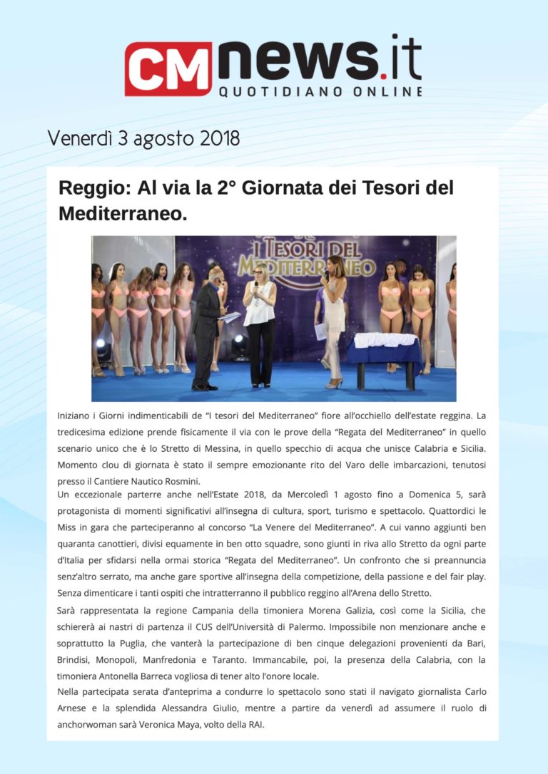 Rassegna Stampa 2018