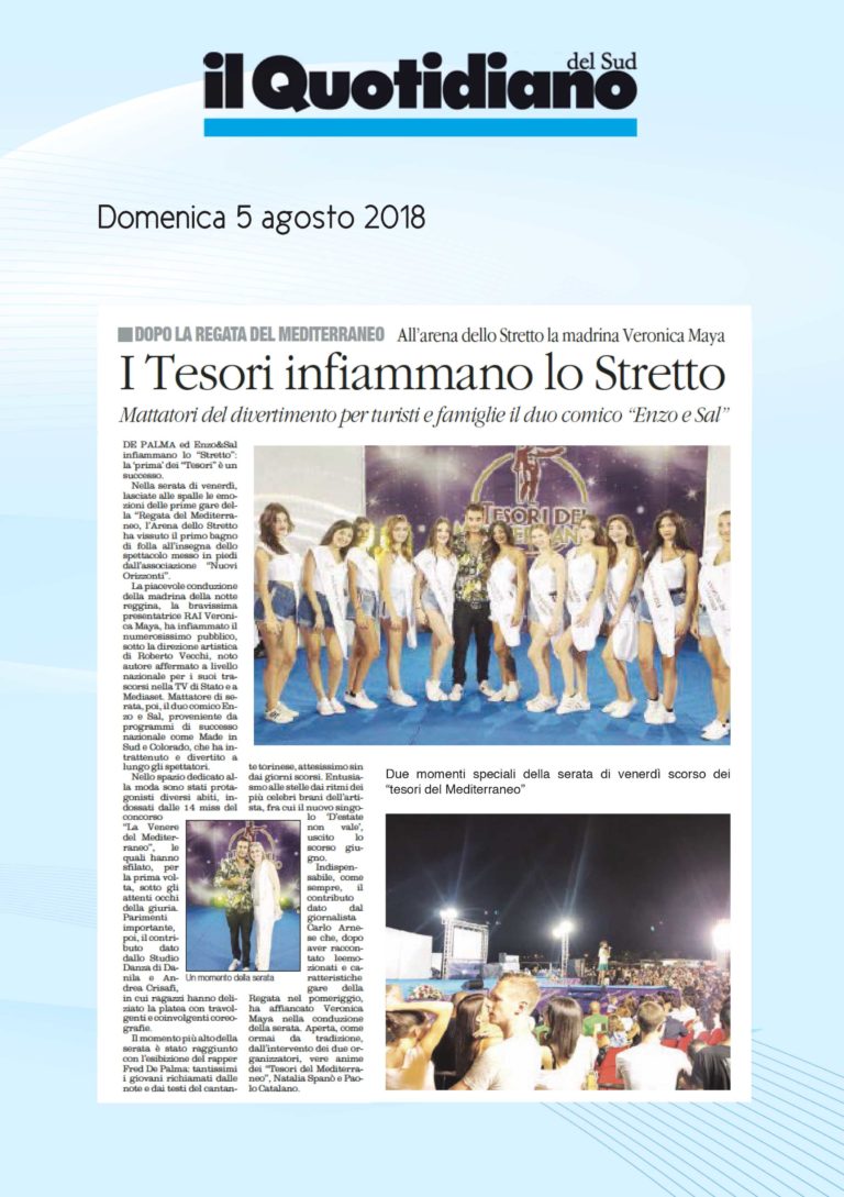 Rassegna Stampa 2018