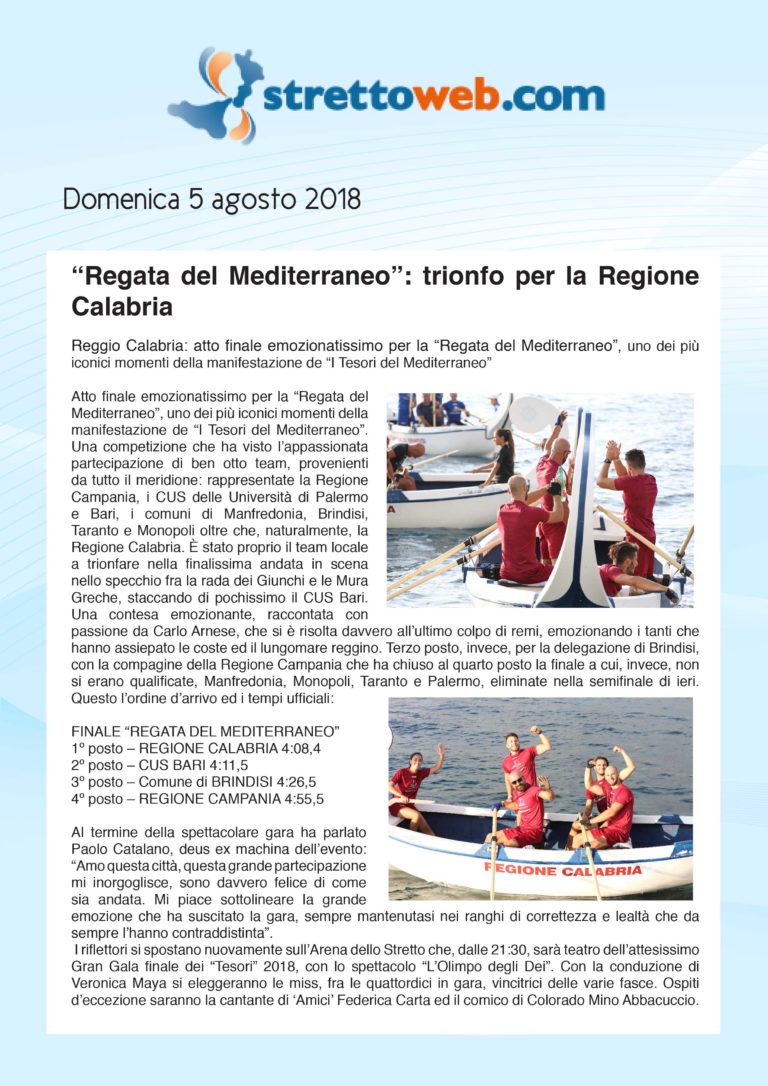 Rassegna Stampa 2018