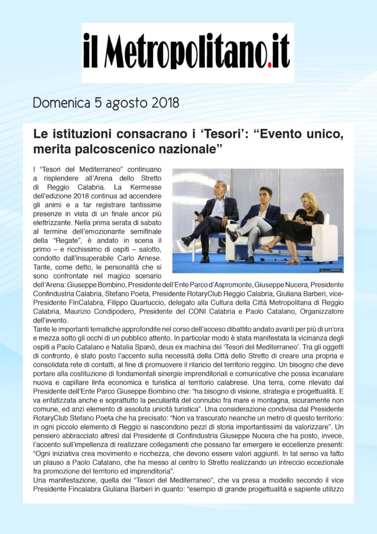 Rassegna Stampa 2018