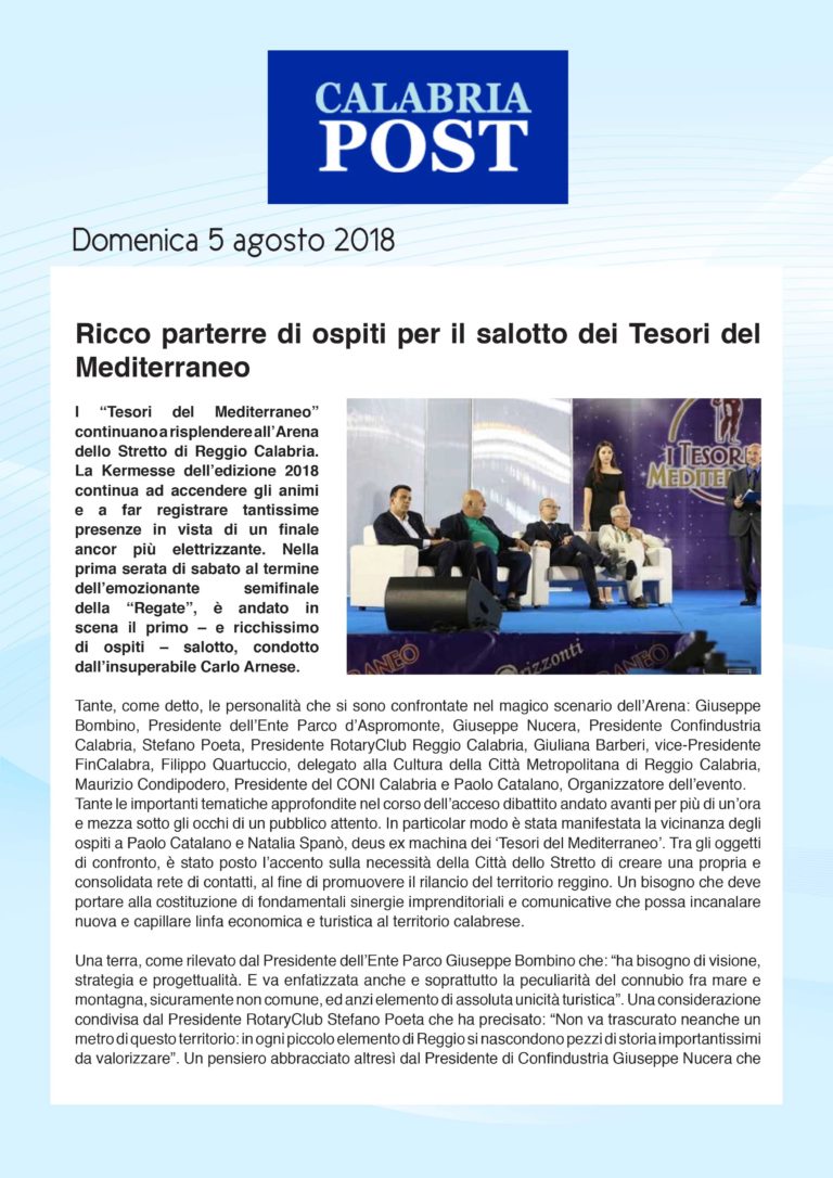 Rassegna Stampa 2018