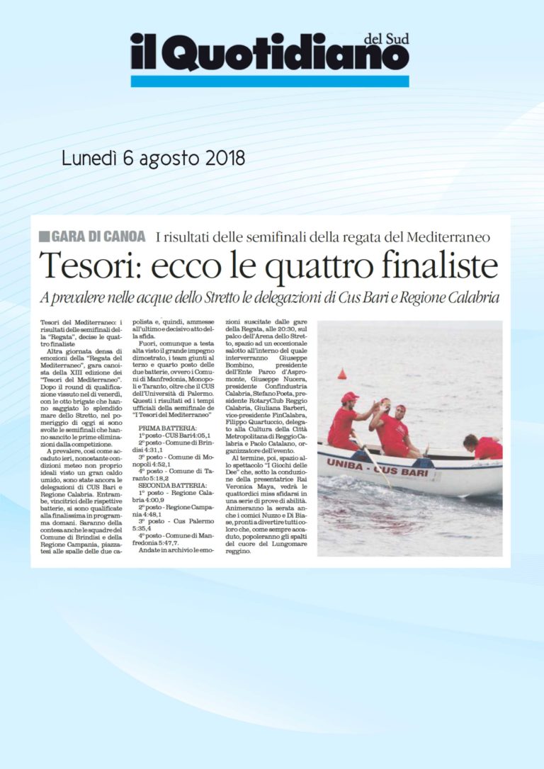 Rassegna Stampa 2018