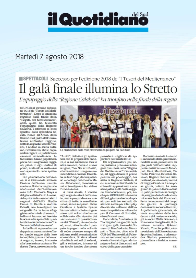 Rassegna Stampa 2018
