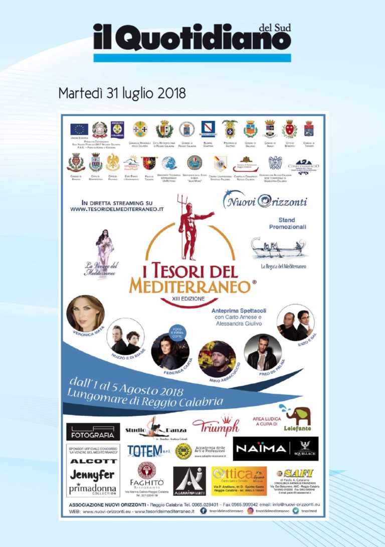 Rassegna Stampa 2018