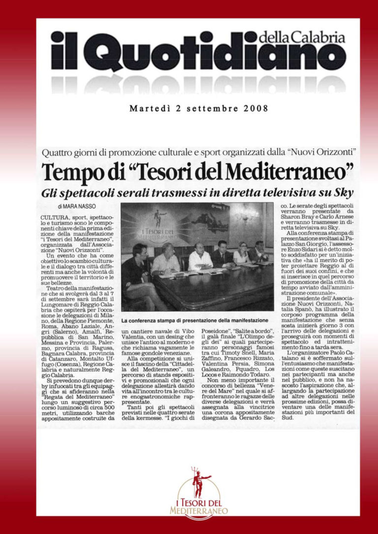 Rassegna Stampa 2008