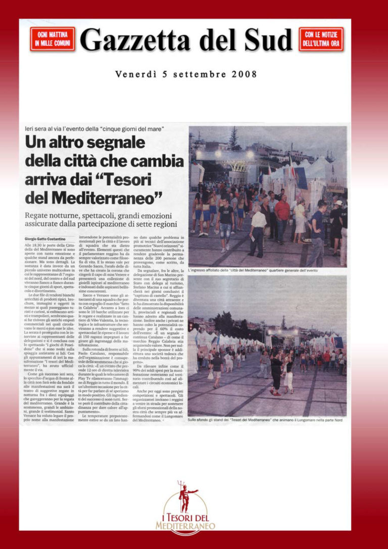 Rassegna Stampa 2008