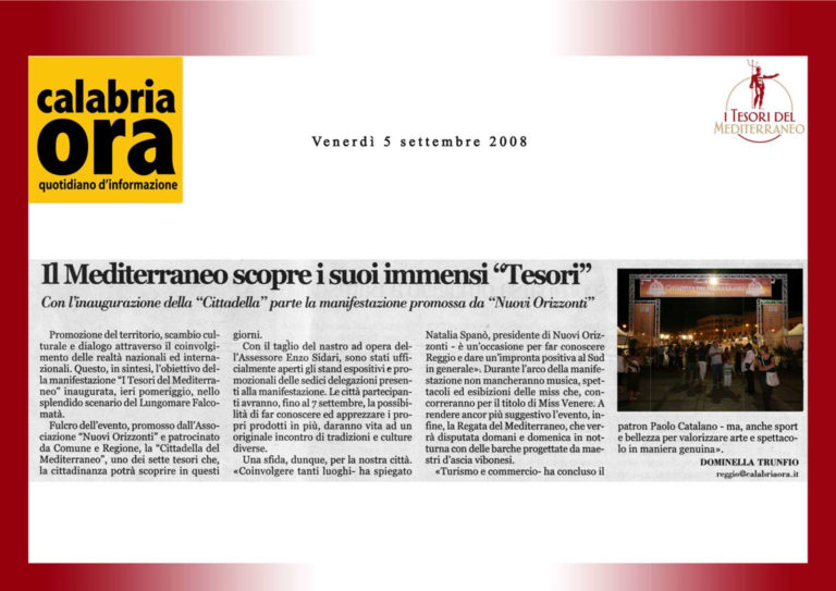 Rassegna Stampa 2008