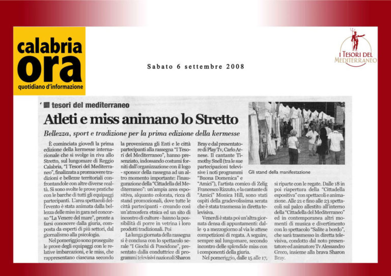 Rassegna Stampa 2008
