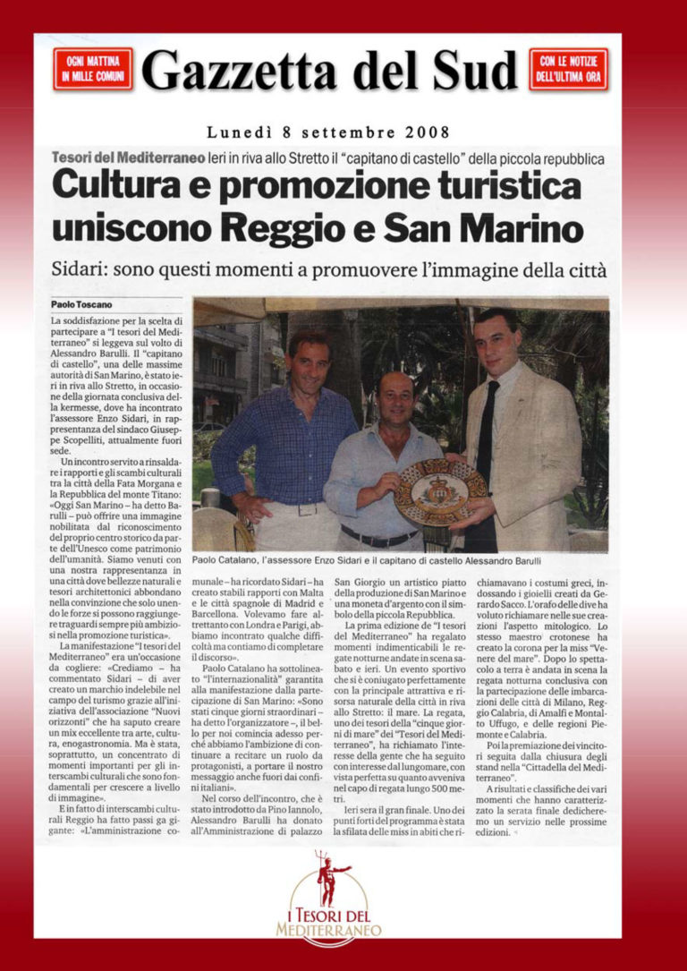 Rassegna Stampa 2008