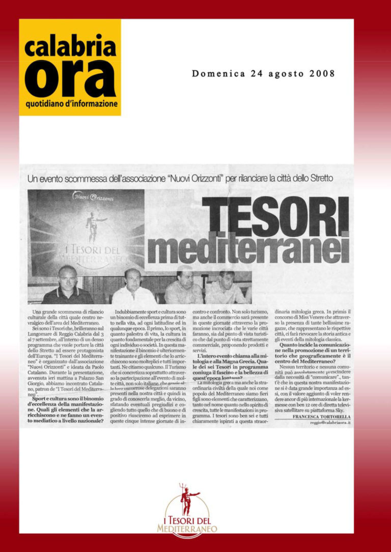 Rassegna Stampa 2008
